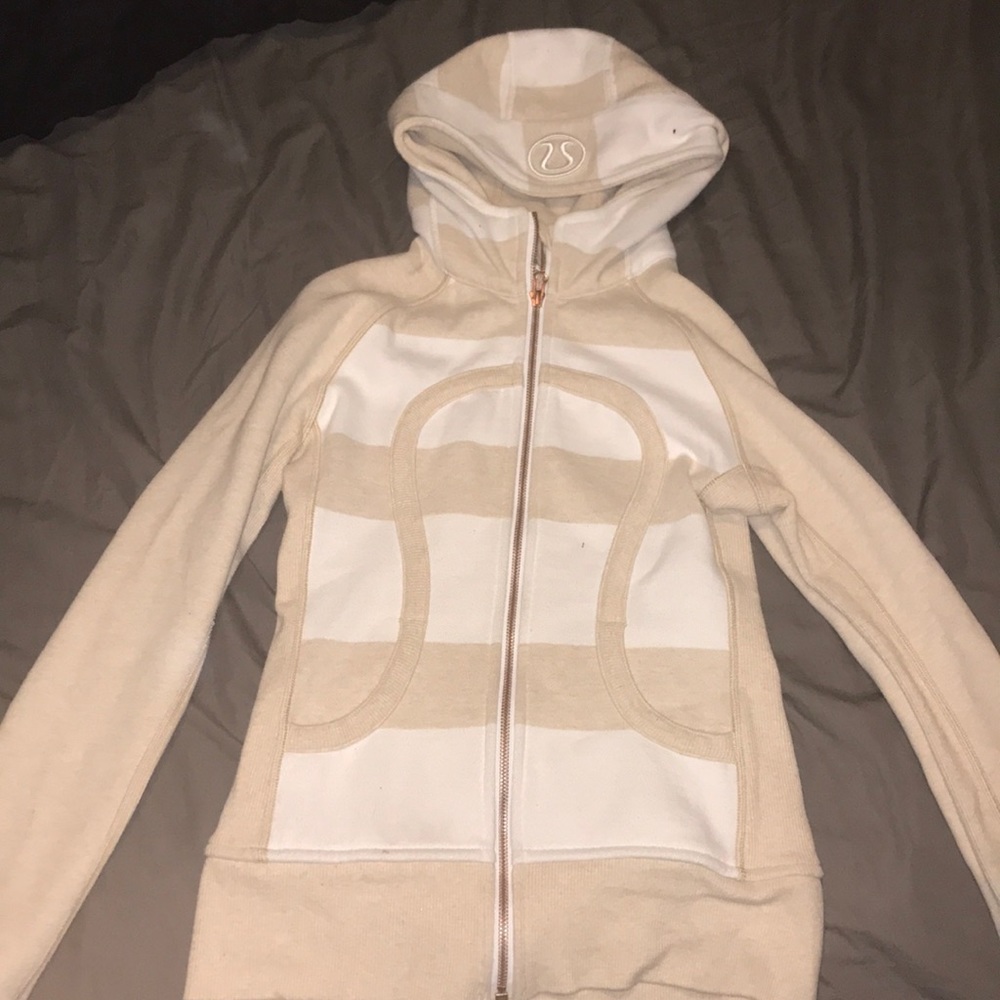 Tan Lululemon Scuba jacket